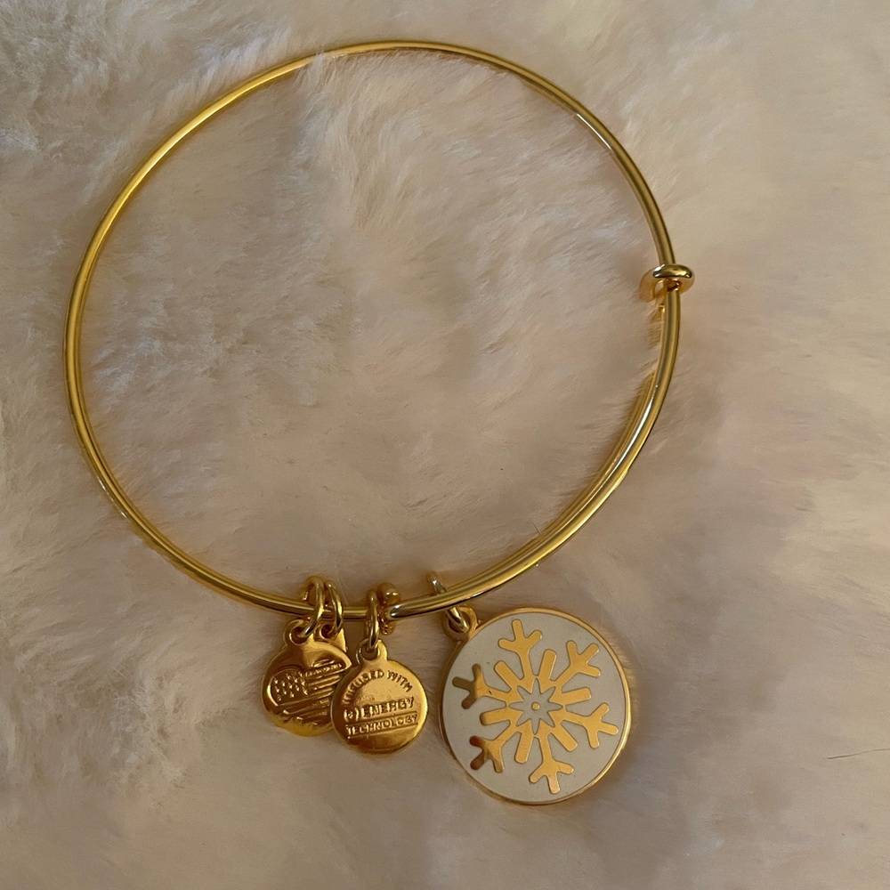 Alex & Ani Snowflake Bracelet